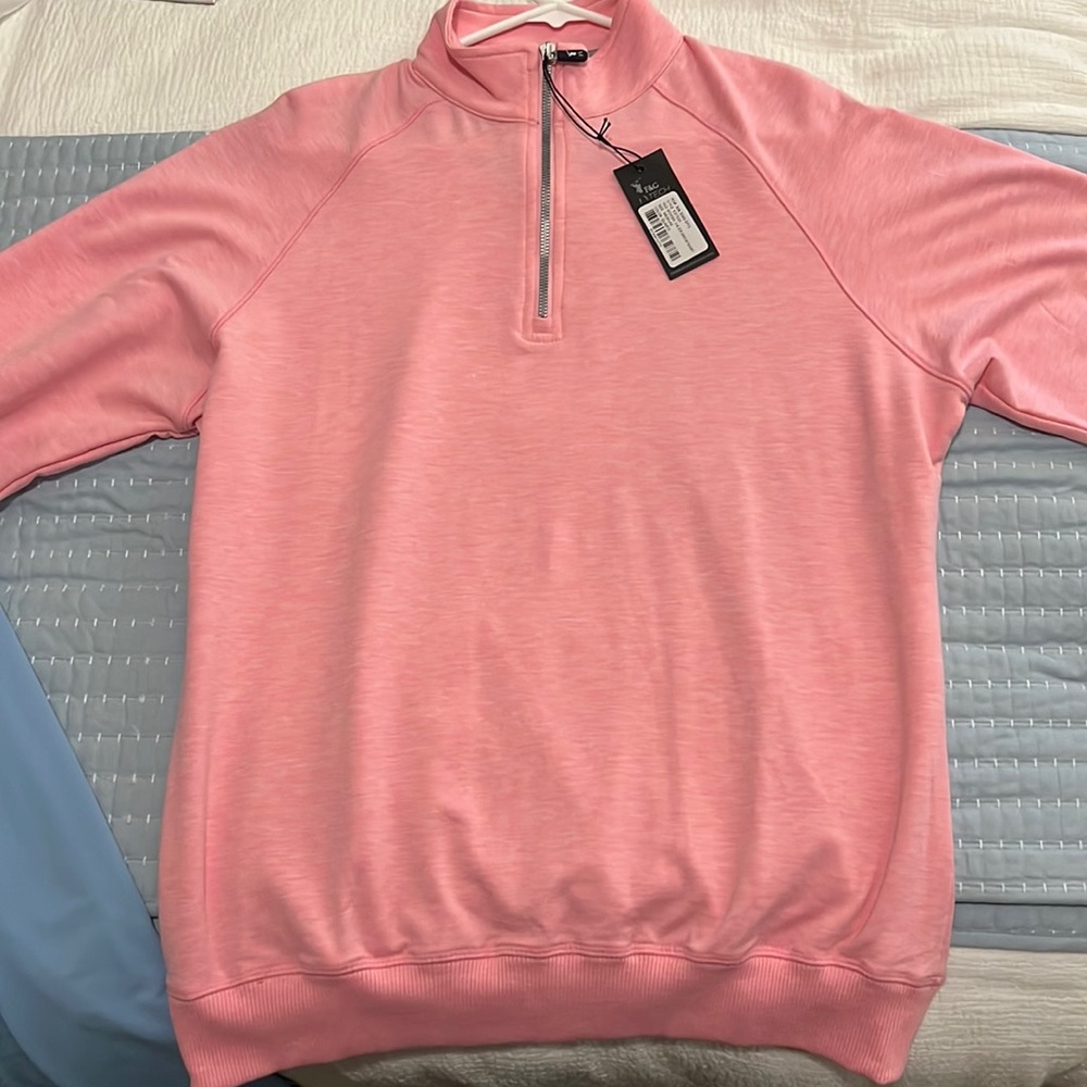 Fairway and Greene Old School 1/4 Zip Sweatshirt